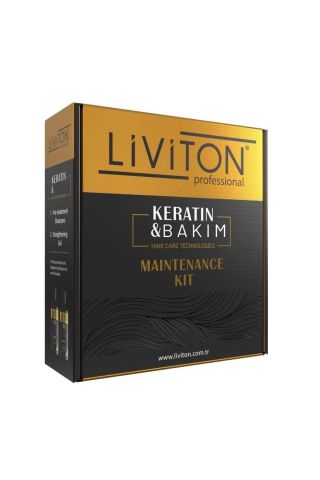 Liviton Professional Saç Düzleştirici Keratin Jel ve Seti 500 Ml
