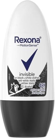 Rexona Invisible Black White Kadın Roll On Deodorant 50ml