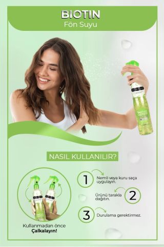 Morfose Biotin Iki Fazlı Saç Kondisyoneri Yeşil 400 ml