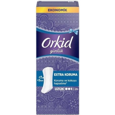 Orkid Günlük Ped Uzun Ekonomik 28'li