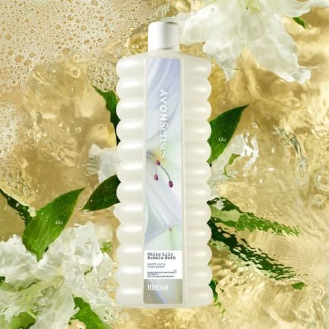 Avon Senses White Lily Banyo Köpüğü 1000 ml