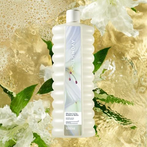 Avon Senses White Lily Banyo Köpüğü 1000 ml