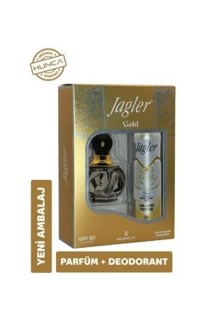 Jagler Gold Kadın Parfüm Seti EDT 60 ml + Deodorant 150 ml