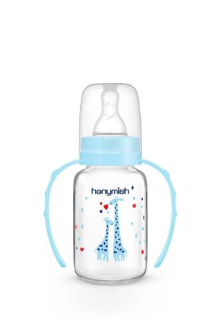 Hanymish Kulplu Cam Biberon 125 ml 0-6 Ay 403