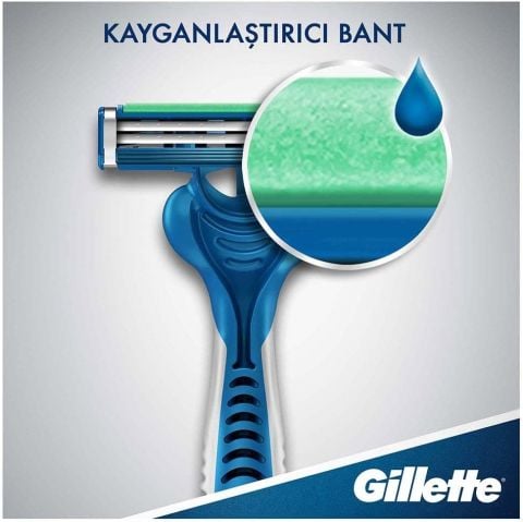 Gillette Blue2 Maximum Tıraş Bıçağı Tekli
