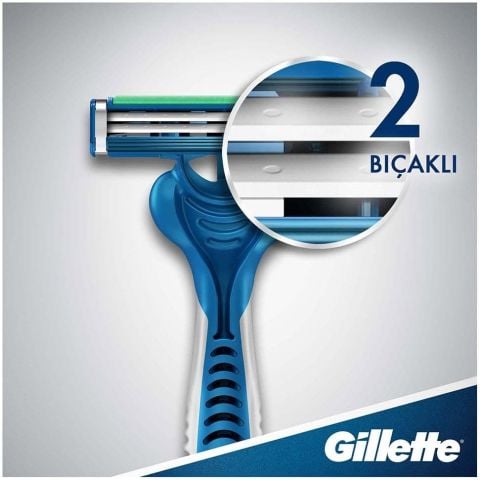 Gillette Blue2 Maximum Tıraş Bıçağı Tekli
