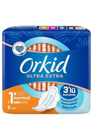 Orkid Ultra Extra Normal 8'li Ped Boy: 1