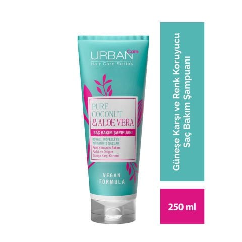 Urban Care Pure Coconut Aloe Vera Saç Bakım Şampuanı 250ml