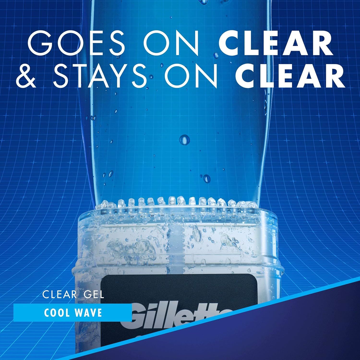 Gillette Antiperspirant Clear Jel Koltuk Altı Cool Wave Roll-On Erkek 70ML