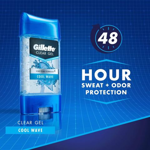 Gillette Antiperspirant Clear Jel Koltuk Altı Cool Wave Roll-On Erkek 70ML