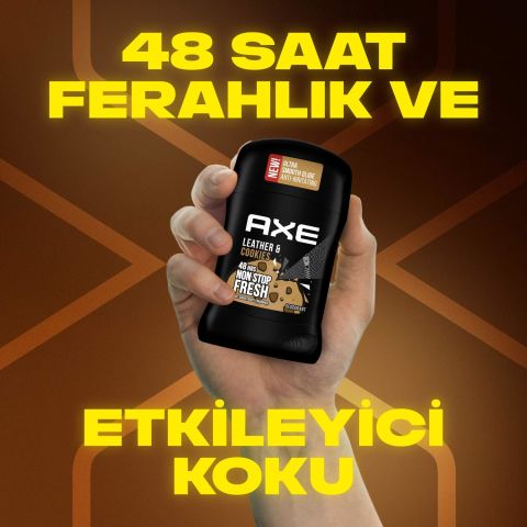 Axe Non  Leather&Cookies Stop Erkek Deodorant Stick (50 ml)