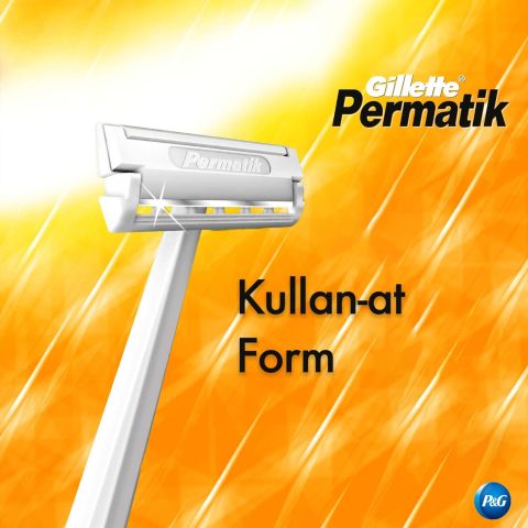 Gillette Permatik Kullan At Tıraş Bıçağı 10'lu