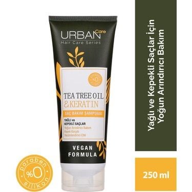 Urban Care Tea Tree Oıl Keratin Saç Bakım Şampuanı 250ml