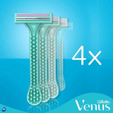 Venüs Gilette 2 Bıçaklı Kadın Tıraş Bıçağı 4'lü