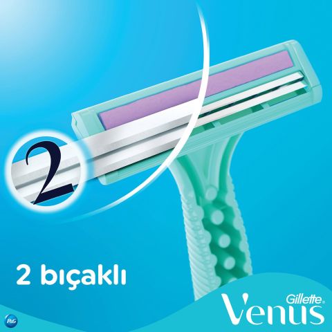 Gillette Venus Gillette Simply Venus 2 Kullan At Kadın Tıraş Bıçağı