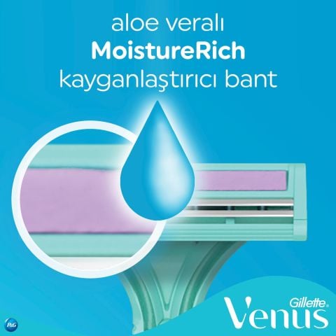 Gillette Venus Gillette Simply Venus 2 Kullan At Kadın Tıraş Bıçağı