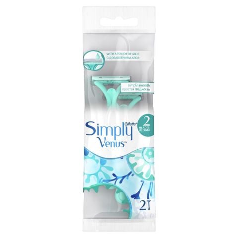 Gillette Venus Gillette Simply Venus 2 Kullan At Kadın Tıraş Bıçağı