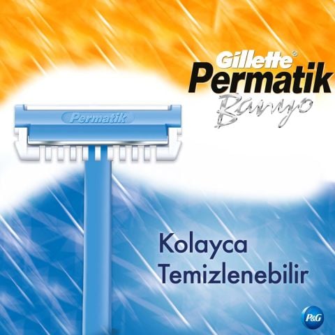 Gillette Permatik Banyo 10 Lu Kullan At