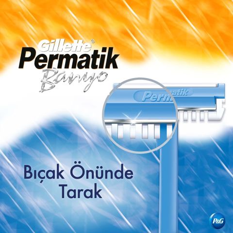 Gillette Permatik Banyo 10 Lu Kullan At