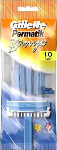 Gillette Permatik Banyo 10 Lu Kullan At