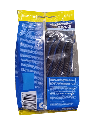 Gillette Blue 3 Tıraş Bıçağı 6 + 2'li Poşet