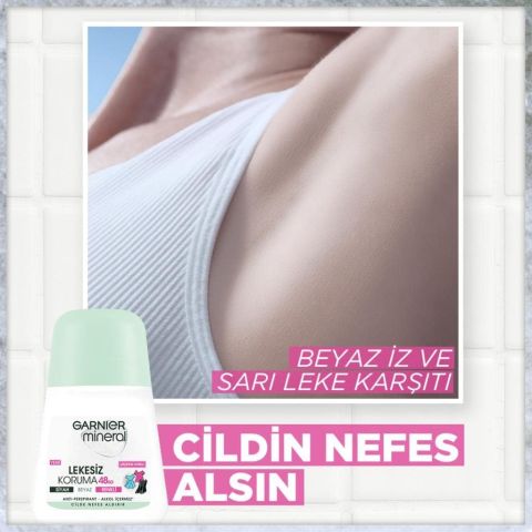 Garnier Mineral Lekesiz Koruma Roll-On Deodorant