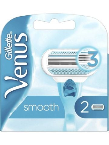 Gillette Venus Smooth YEDEK Kadın Tıraş Bıçağı 2'li