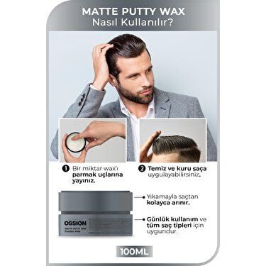 Morfose Putty Power Ossıon Wax 100ml