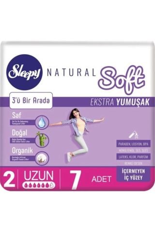 Sleepy Natural Soft Ekstra Yumuşak Uzun 7'li Boy: 2