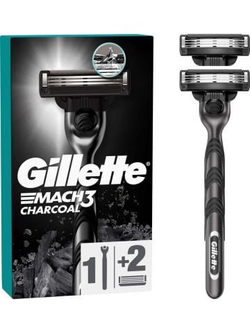 Gillette Mach3 Charcoal Yedekli Tıraş Makinesi
