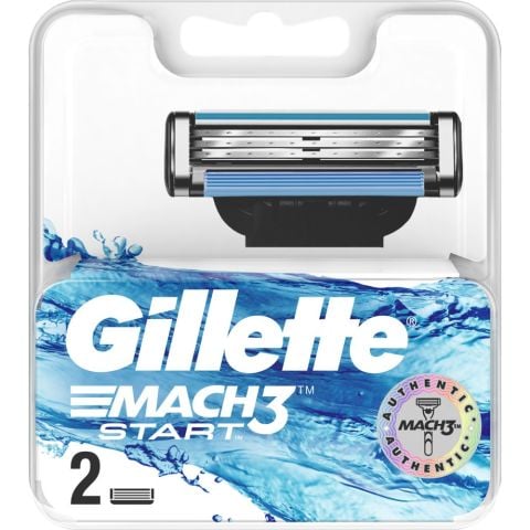 Gillette Mach3 Start 2'li Yedek Tıraş Bıçağı