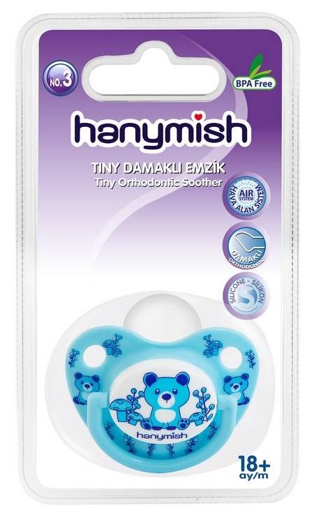 HANYMİSH NO:3 MİNİ DAMAKLI EMZİK 18+AY