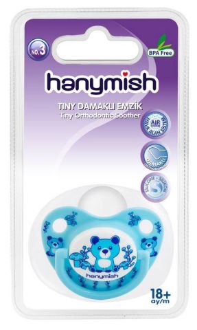 HANYMİSH NO:3 TİNY DAMAKLI EMZİK 18+AY