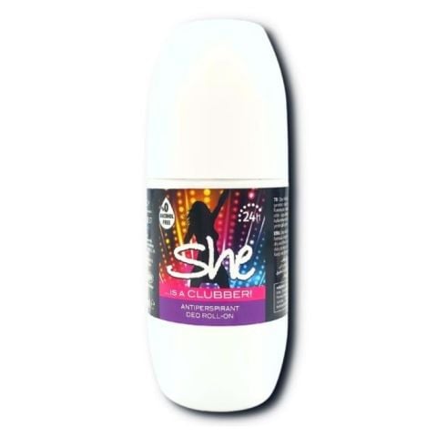 She Is Clubber Kadın Roll-On 50Ml