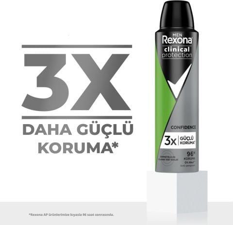 Rexona Men Clinical Protection Anti-perspirant Erkek Sprey Deodorant 150mL