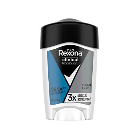 Rexona Men Clinical Protection Erkek Stick Deodorant Clean Scent 45ml