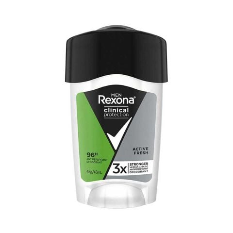 Rexona Men Clinical Protection Active Fresh Stick Deodorant 45 Ml