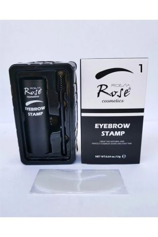 Roesia Rose Eyebrow Stamp Kaş Pudrası, Kaş Damgası Ve Kaş Şekillendirme Kiti No: 1