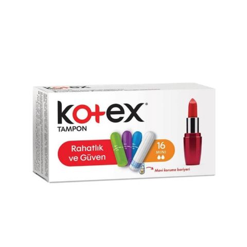 Kotex Mini Tampon 16 Adet