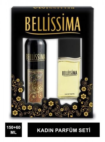 Bellisima Kadın Parfüm Edt 60ml + 150 ml Deodorant Seti