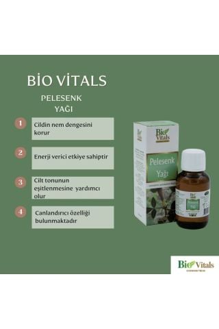 Bio Vitals Pelesenk Cilt Bakım Yağı 50 Ml