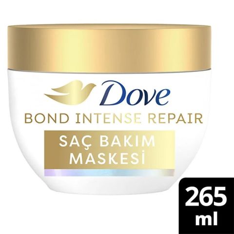 Dove Saç Bakım Maskesi 10'u 1 Arada Bond Intense Repair + Peptid Kompleksi 265 ml