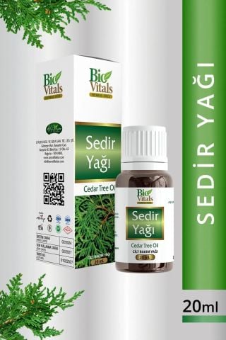 BİO VİTALS SEDİR Cilt Bakım Yağı 20 ML