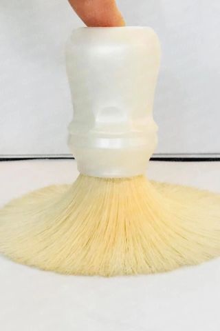 Merrys Solingen Plastik Beyaz Saplı Sakal Tıraş Fırçası