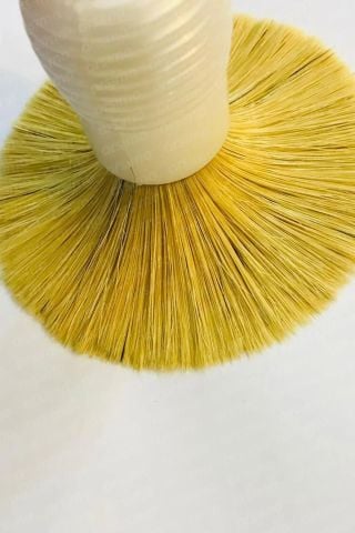 Merrys Solingen Plastik Beyaz Saplı Sakal Tıraş Fırçası