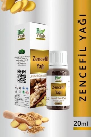 Bio Vitals Zencefil Cilt Bakım Yağı 20ml