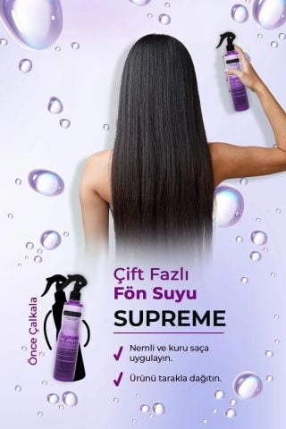 Morfose Çift Fazlı Supreme Kondisyoner Fön Suyu Mat Kuru Ve Yıpranmış Saçlar