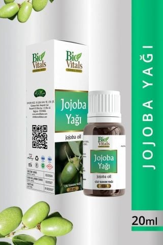 BİO VİTALS JOJOBA Cilt Bakım Yağı 20 ML