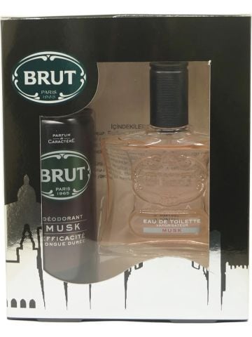 Brut Musk Edt Parfüm 100 ML + Deodorant 200 ML Set
