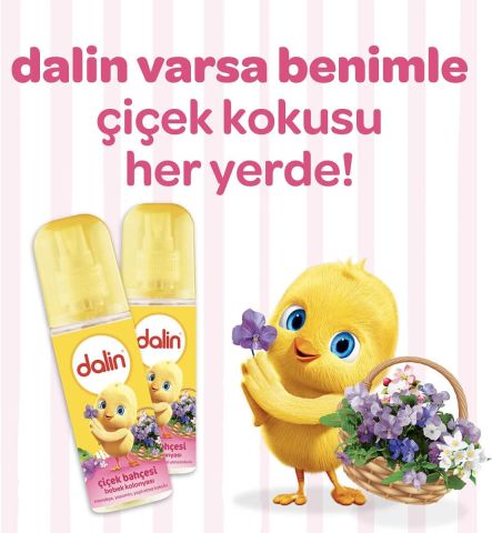 Dalin Bebek Kolanyası Çiçek Bahçesi 150ML